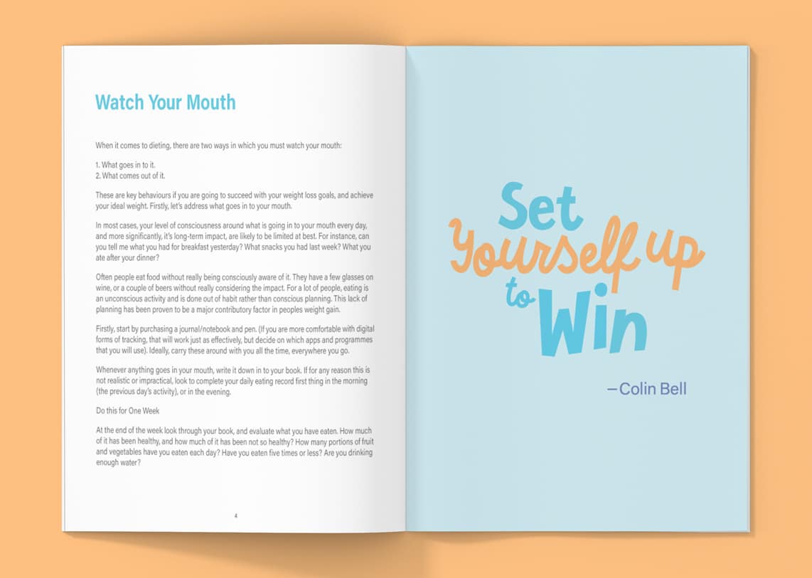 Weight Loss - A Lifestyle Not a Diet - eBook Interior