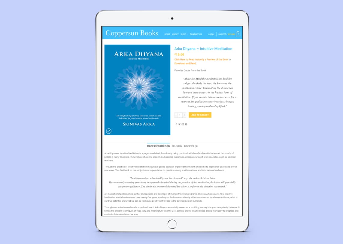 Coppersun Books - iPad Pro