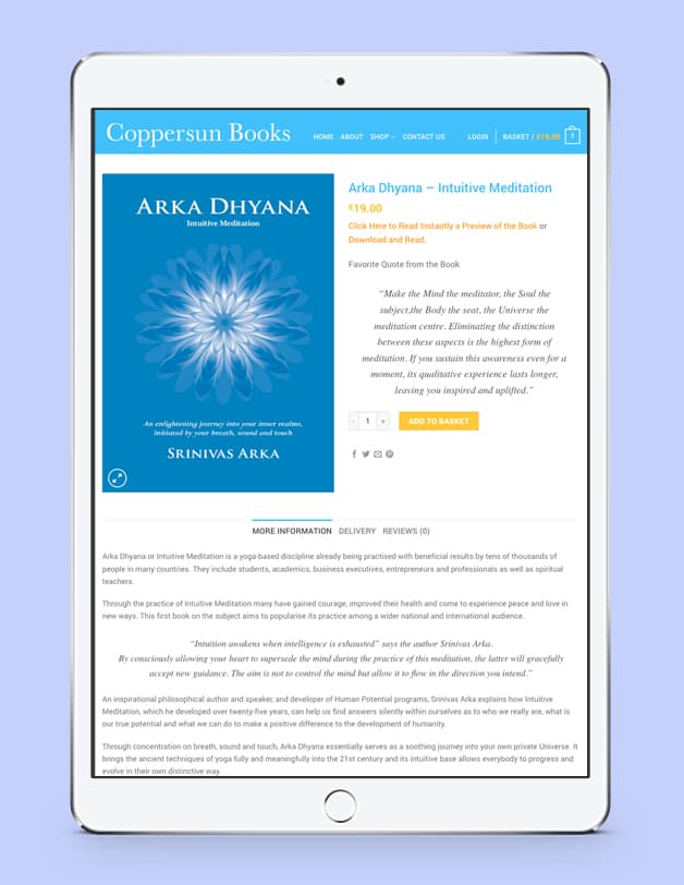 Coppersun Books - iPad Pro