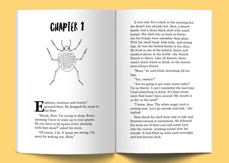 Sten and the Goldmine - Book Preview